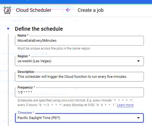 Define schedule 1